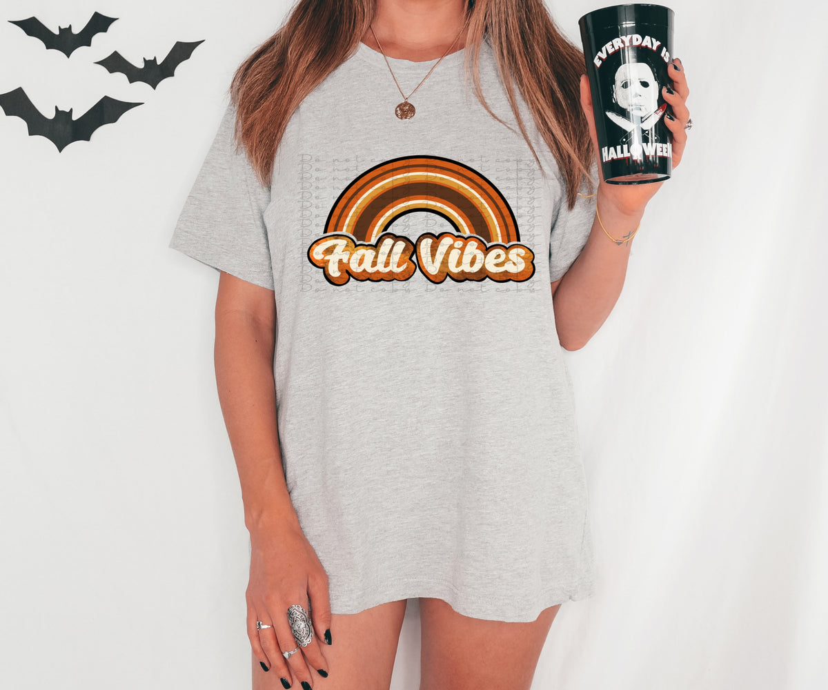 Fall Vibes retro 2634 DTF TRANSFER
