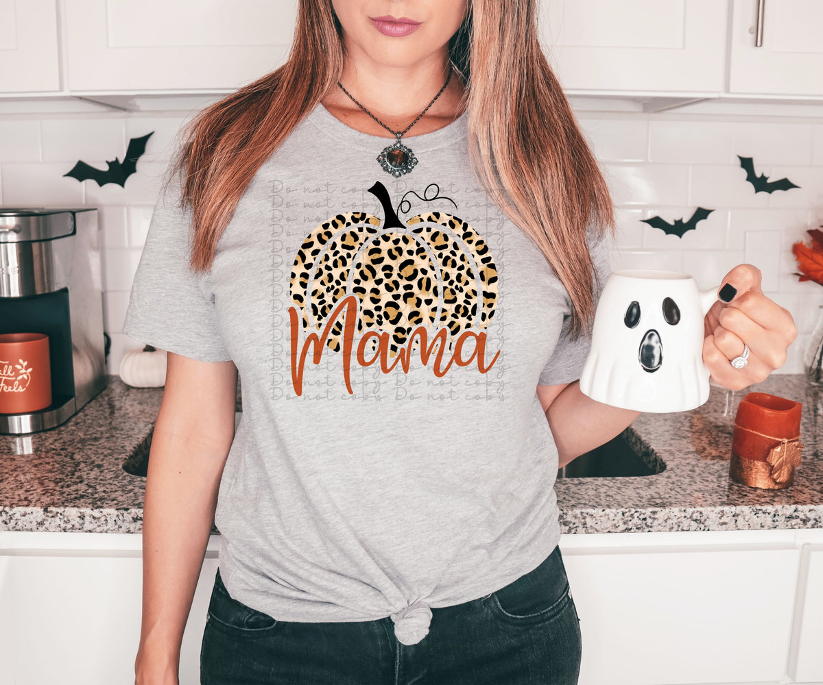 Mama leopard pumpkin 2588 DTF TRANSFER