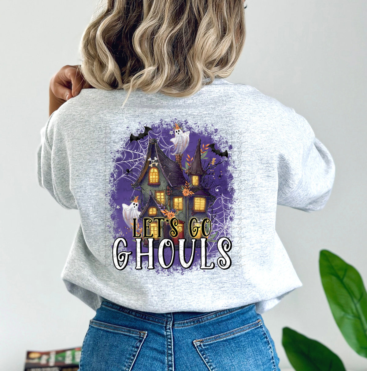 Lets go ghouls (Spooky house) 10067 DTF TRANSFER