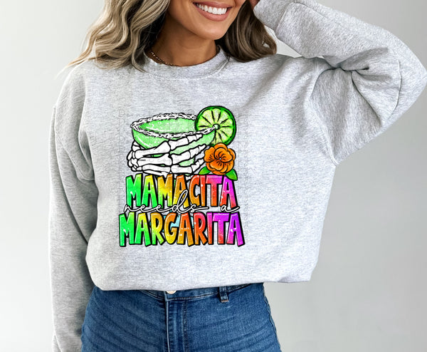 Mamacita needs a margarita (skellie hand, margartia) 10064 DTF TRANSFER