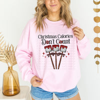 Christmas Calories Dont count (marshmellows) 10171 DTF TRANSFERS