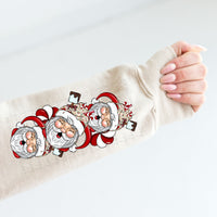 Jolly vibes SLEEVE (santa cup with marshmellows) 10166 DTF TRANSFERS