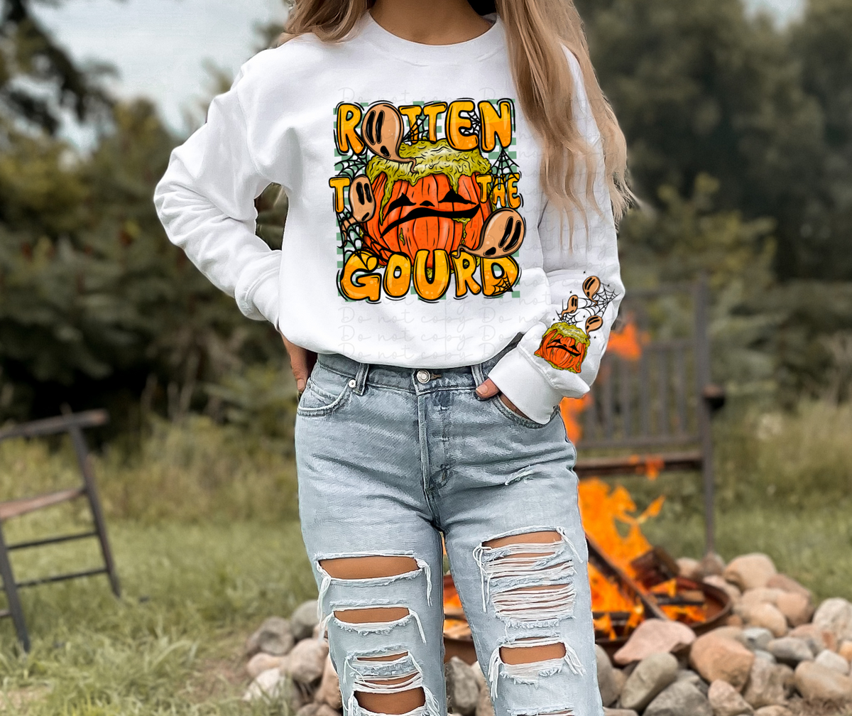 Rotten to the gourd FRONT 10194 DTF TRANSFERS