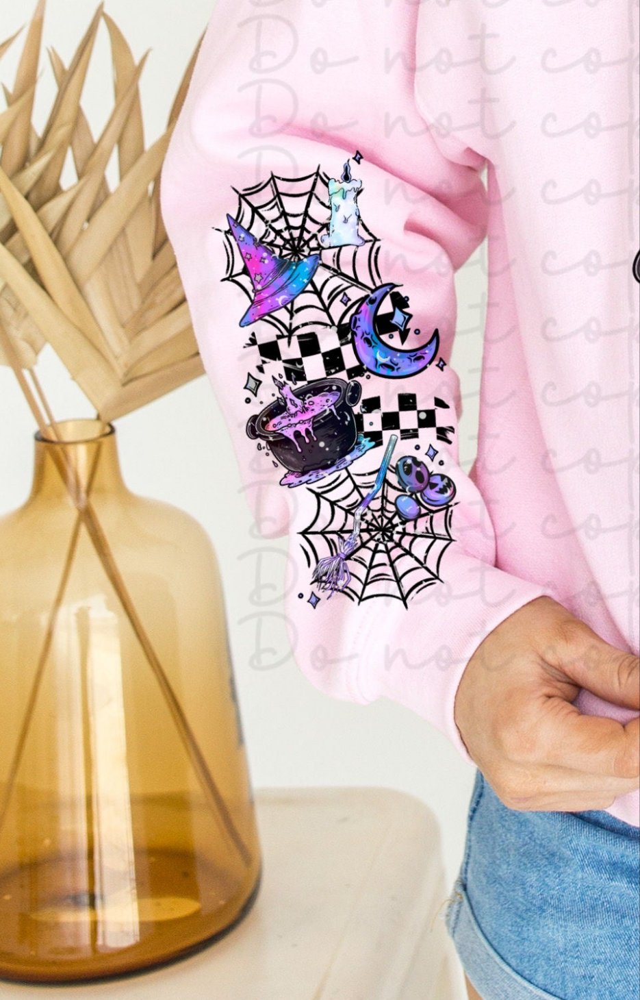 Free fortune readings SLEEVE ONLY (crystal ball) 10216 DTF TRANSFER