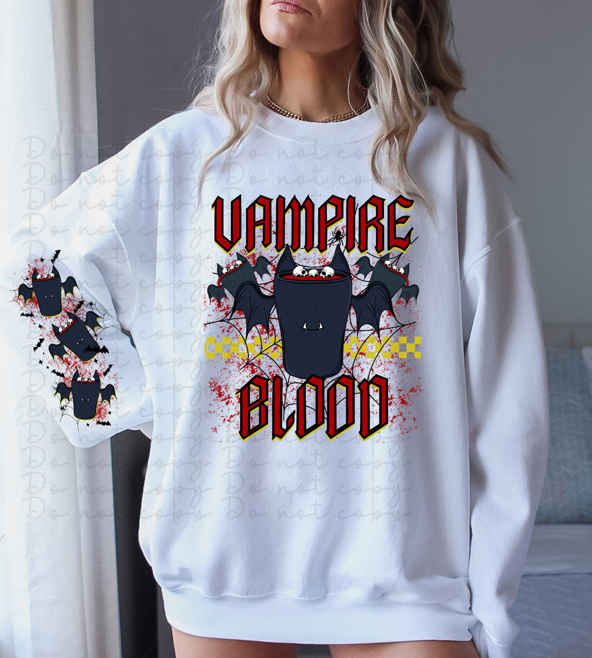 Vampire blood (bats) 10205 DTF TRANSFER