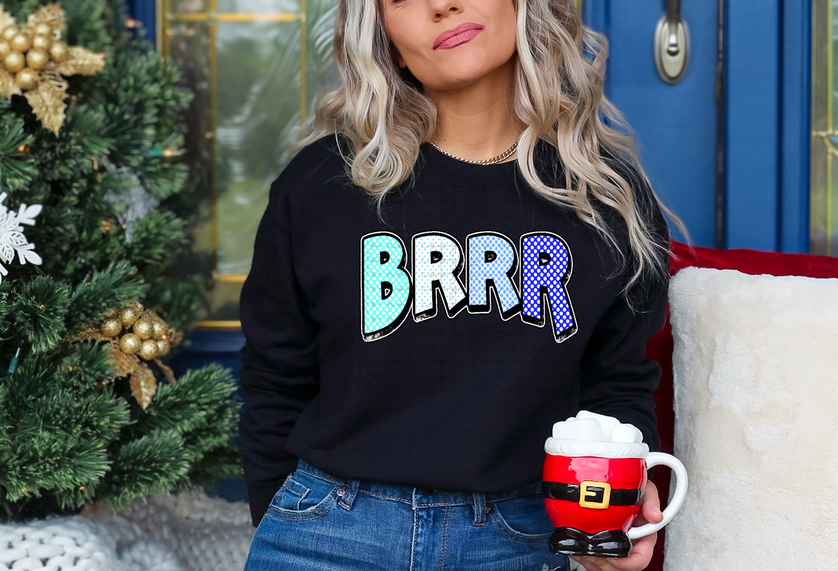 BRRR faux SLEEVE NOT INCLUDED  10253 DTF TRANSFER