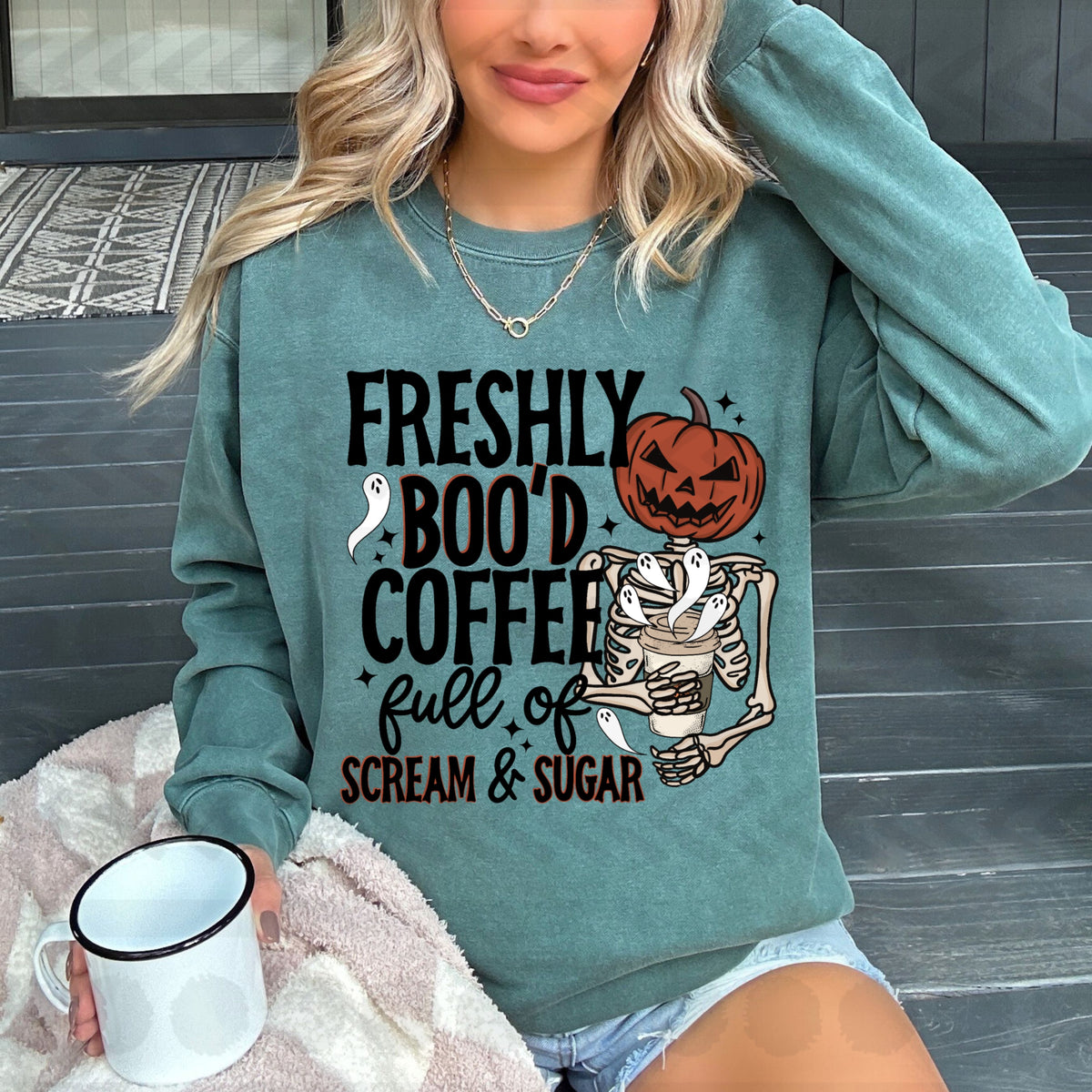 Freshly boo'd coffee full of scream and sugar 14105 DTF transfer