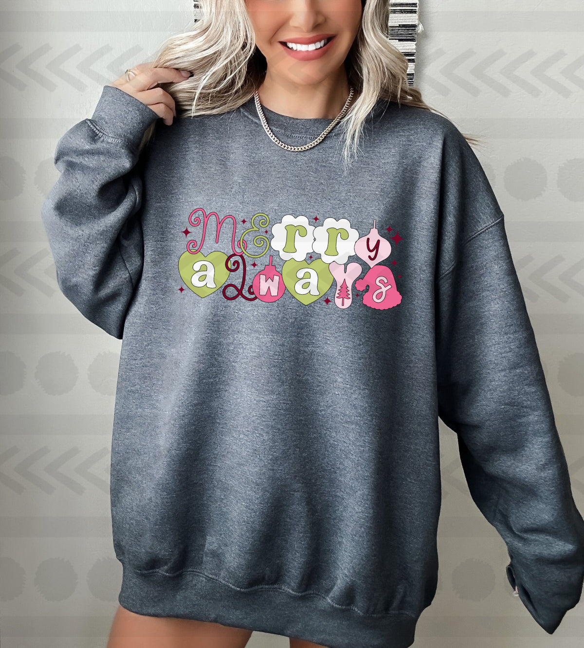 Merry always funky style 14205 DTF transfer
