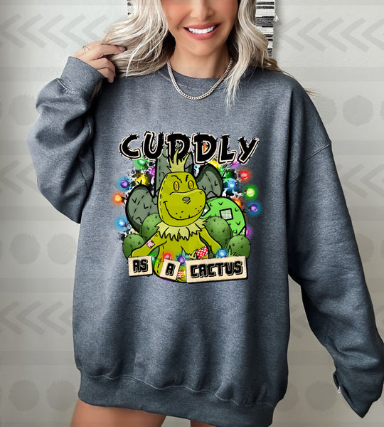 Cuddly as a cactus 14202 DTF transfer