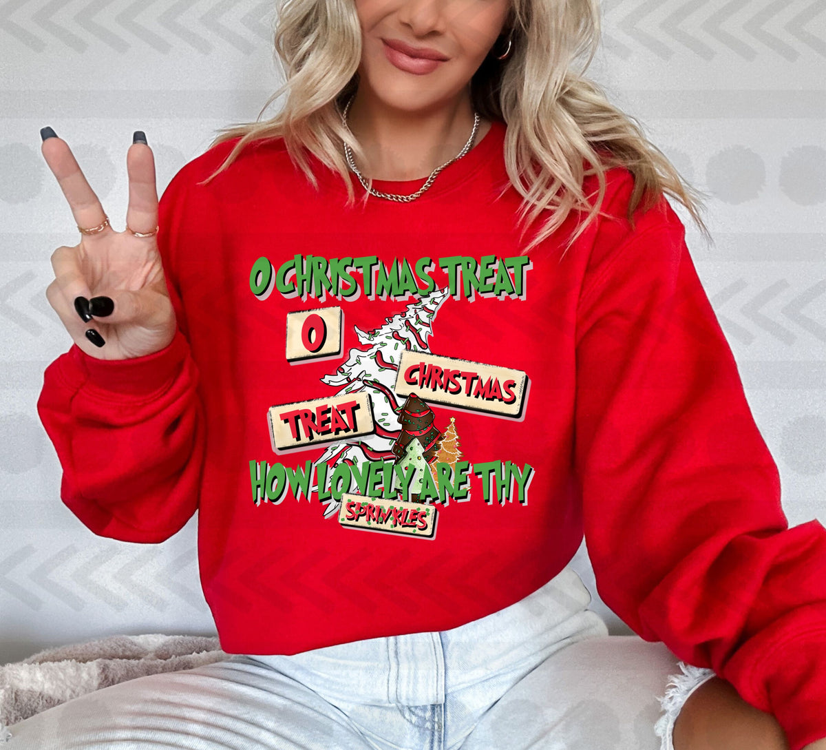 O christmas treat o christmas treat 14209 DTF transfer