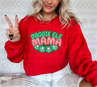 Doggie elf mama 14210 DTF transfer