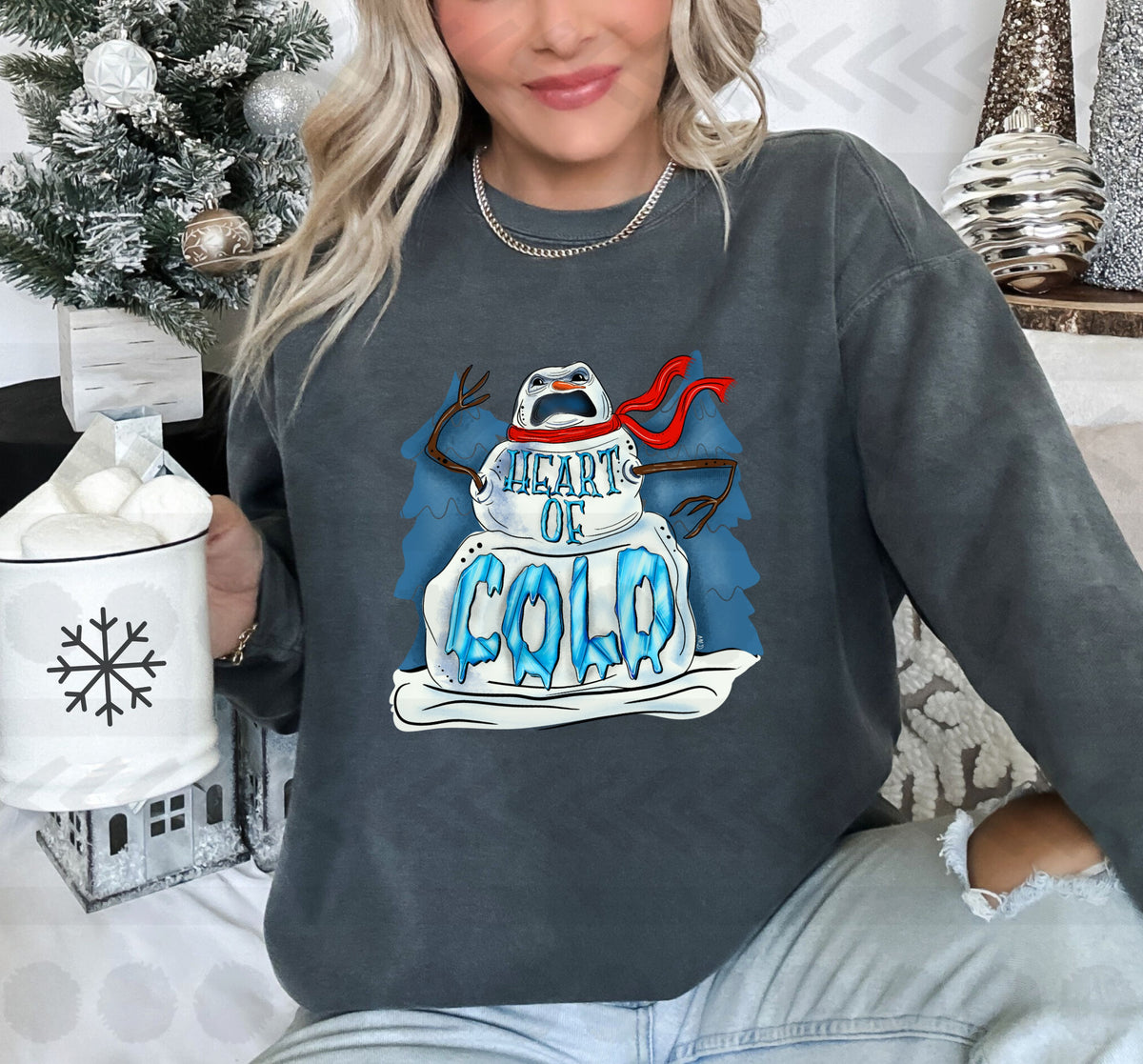 Heart of cold 14266 DTF transfer