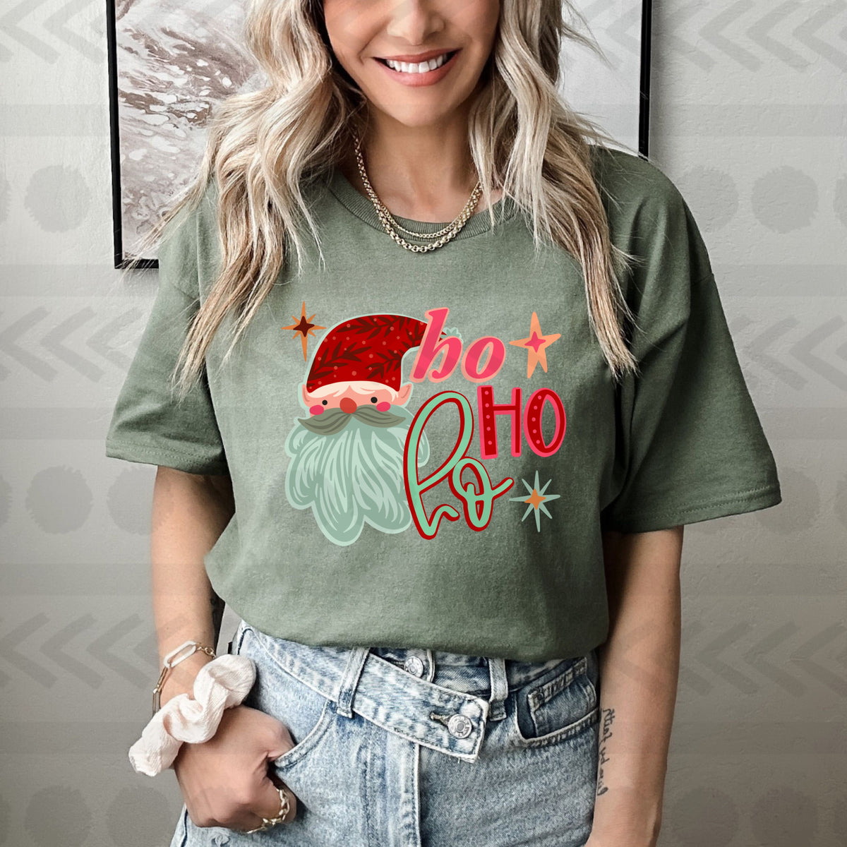 Ho ho ho santa elf  14339 DTF Transfer