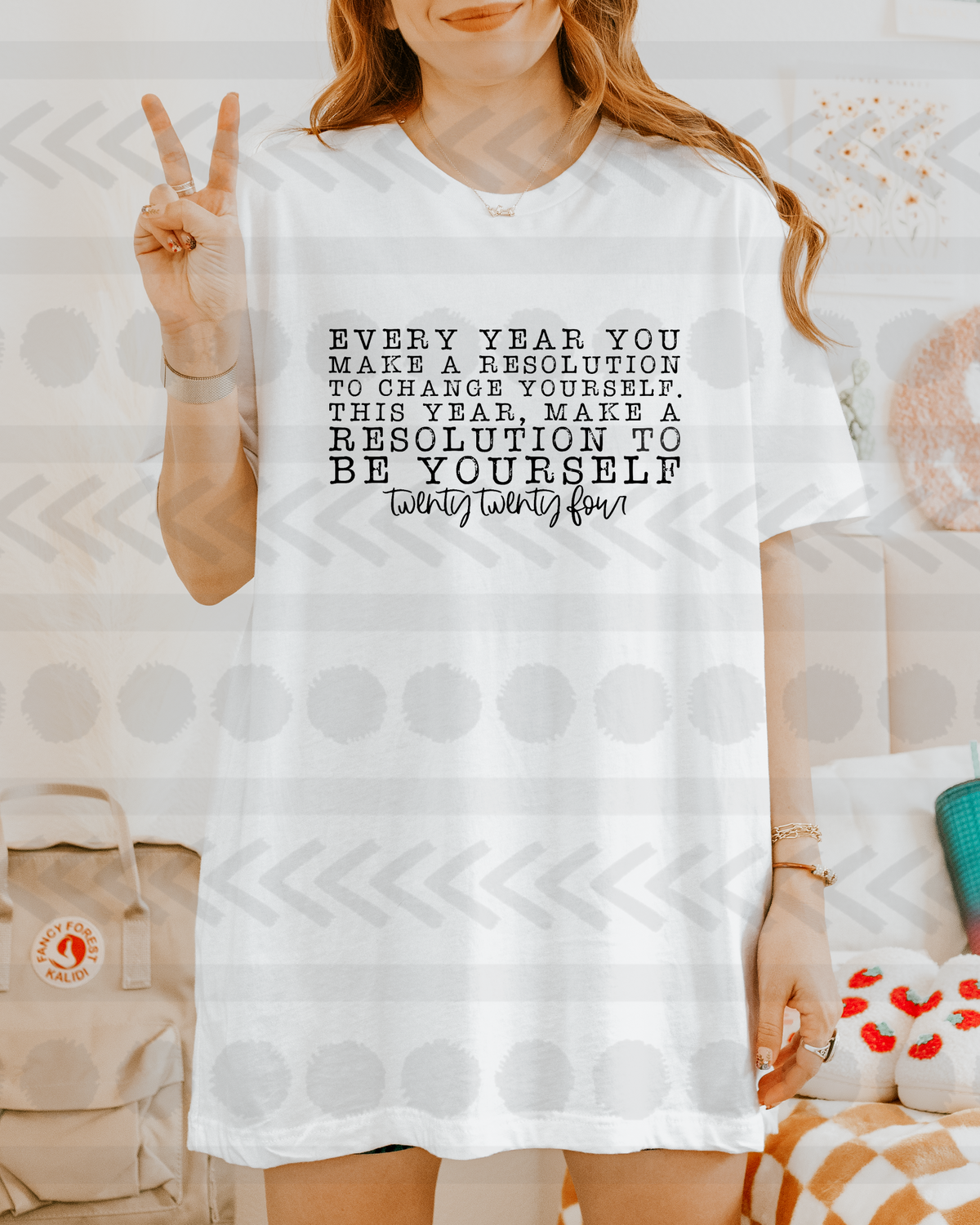 Every year you make a resolution 14466 DTF Transfer