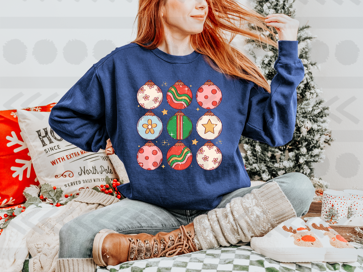 Ornament collage 14489 DTF Transfer