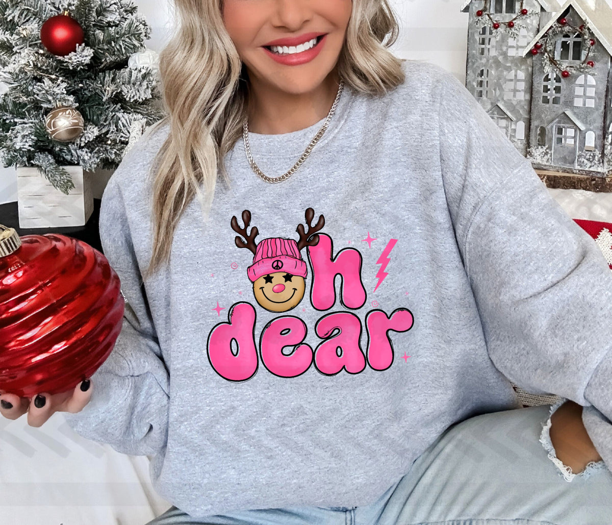 Oh dear PINK 14692 DTF transfer