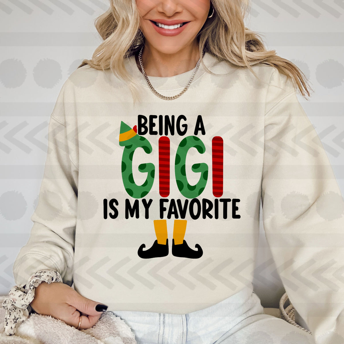 Being a gigi is my favorite ELF 14718 DTF transfer
