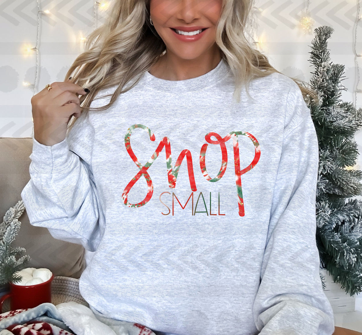 Shop small red green 14894 DTF transfer