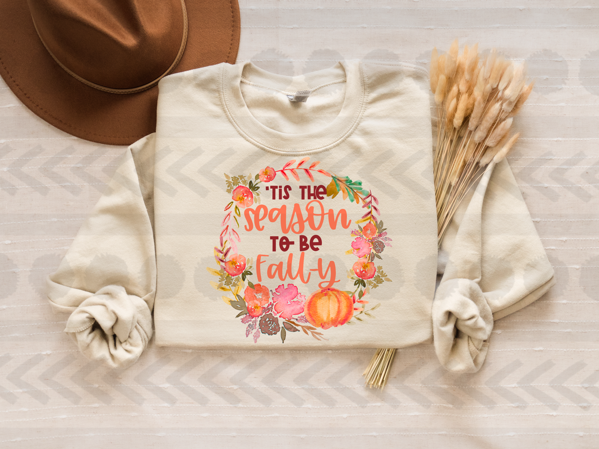 Tis the reason to be fall 14795 DTF transfer