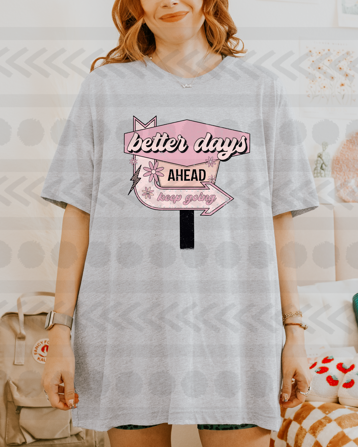 Better days ahead keep going 14952 DTF transfer