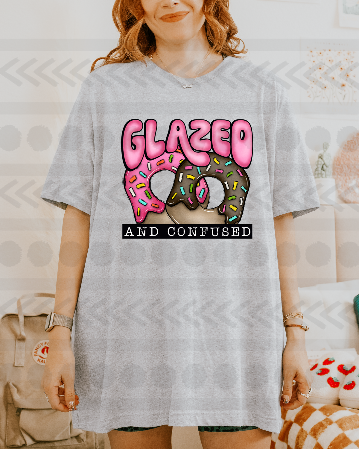 Glazed and confused 14946 DTF transfer