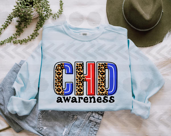 CHD awareness 18098 DTF transfer