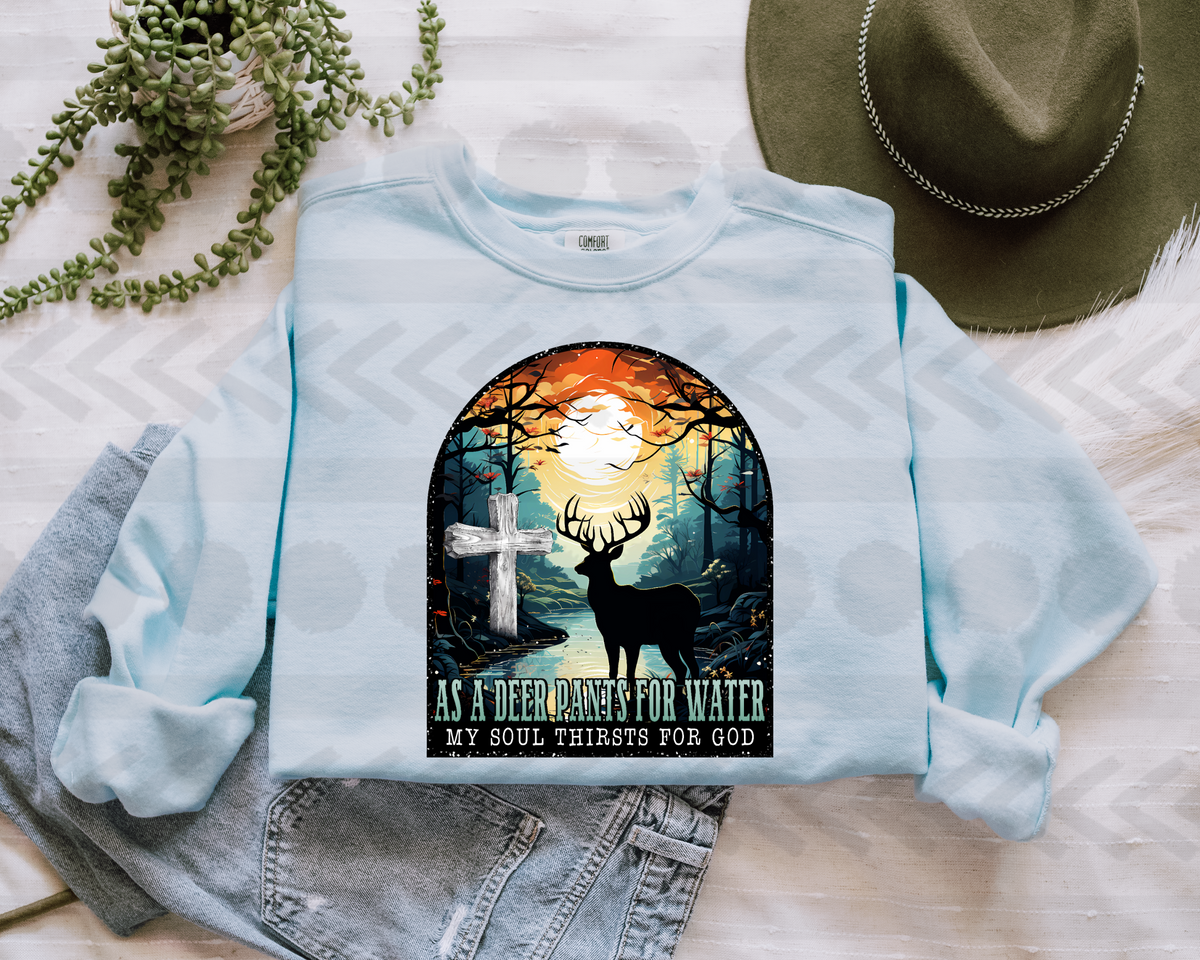 As a deer pants arch 18054 DTF transfer