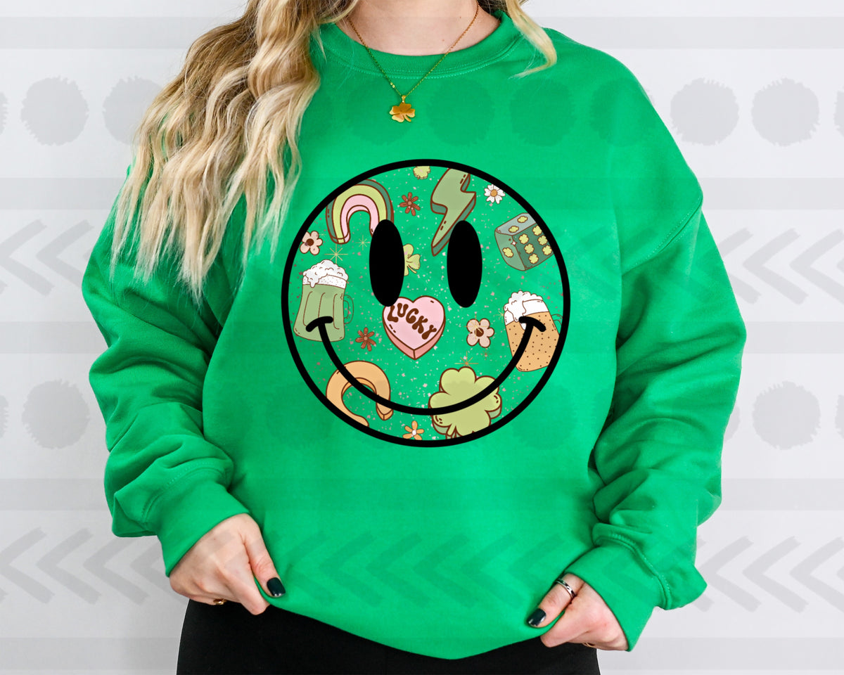 Pattys day smile 18115 DTF transfer