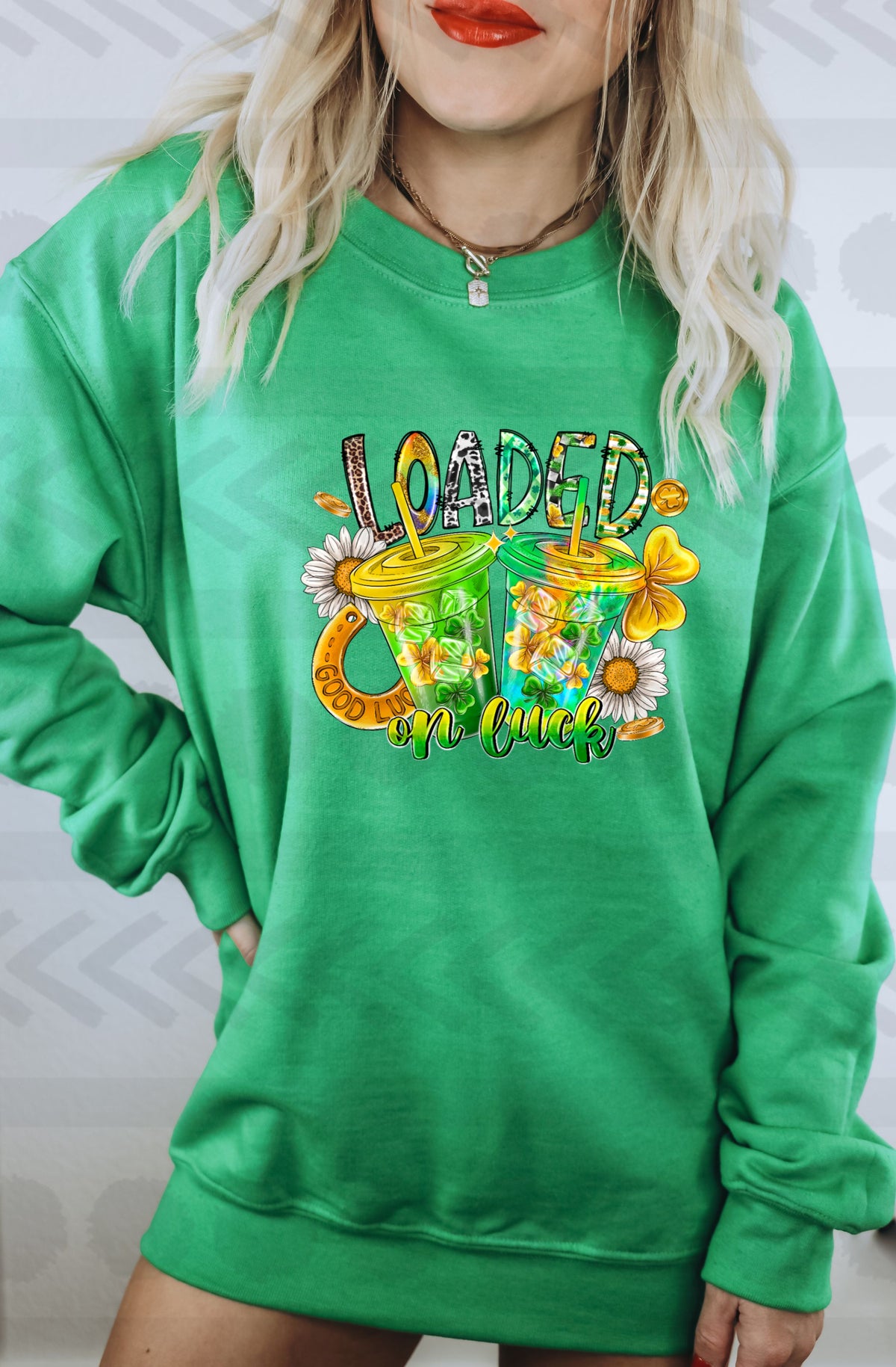 Loaded on luck 18248 DTF transfer