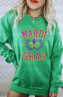 Mardi gras purple yellow 18255 DTF transfer