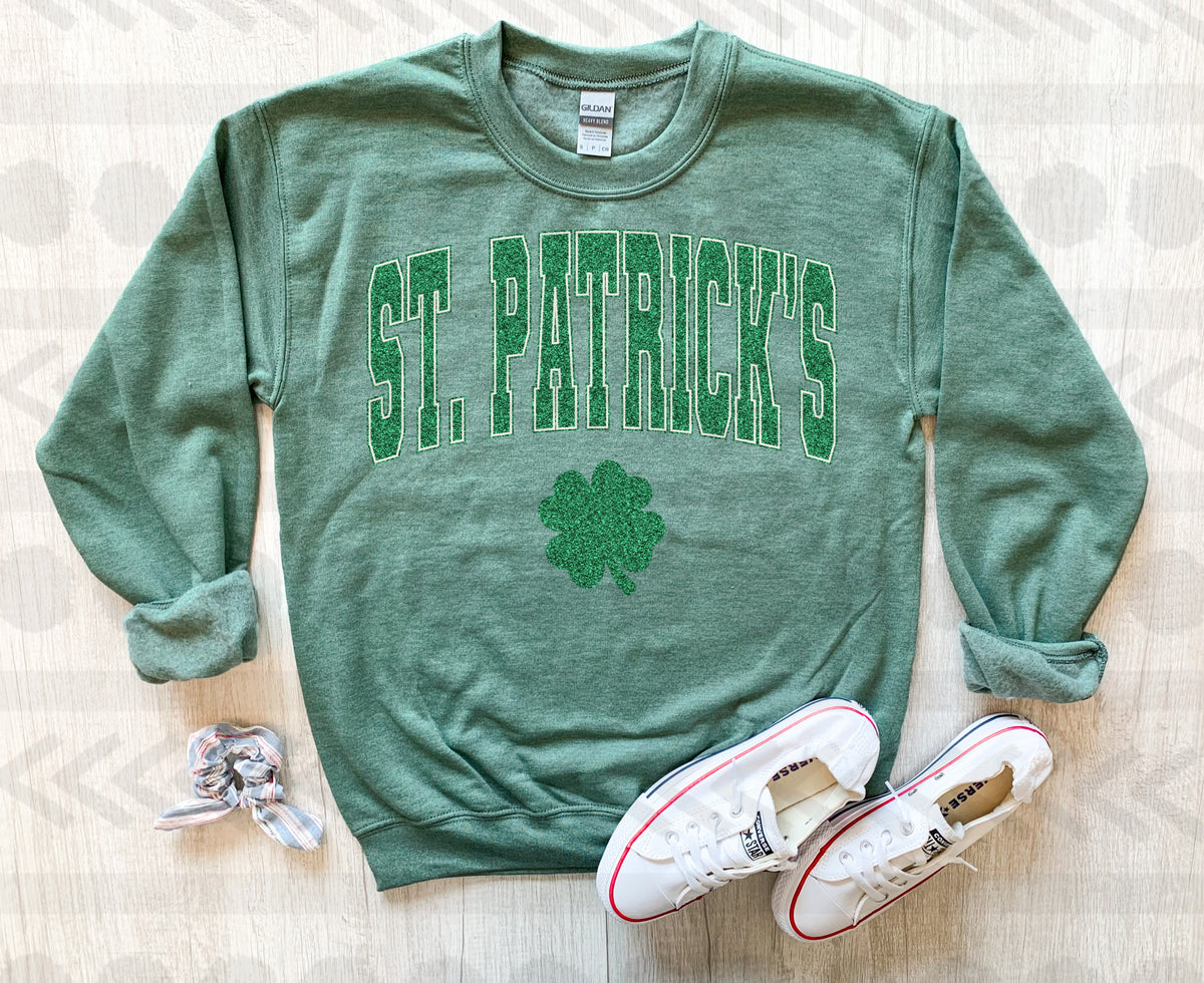 St. Patricks sequin 18261 DTF transfer