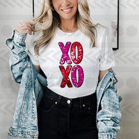 Xoxo sequin 18434 DTF transfer