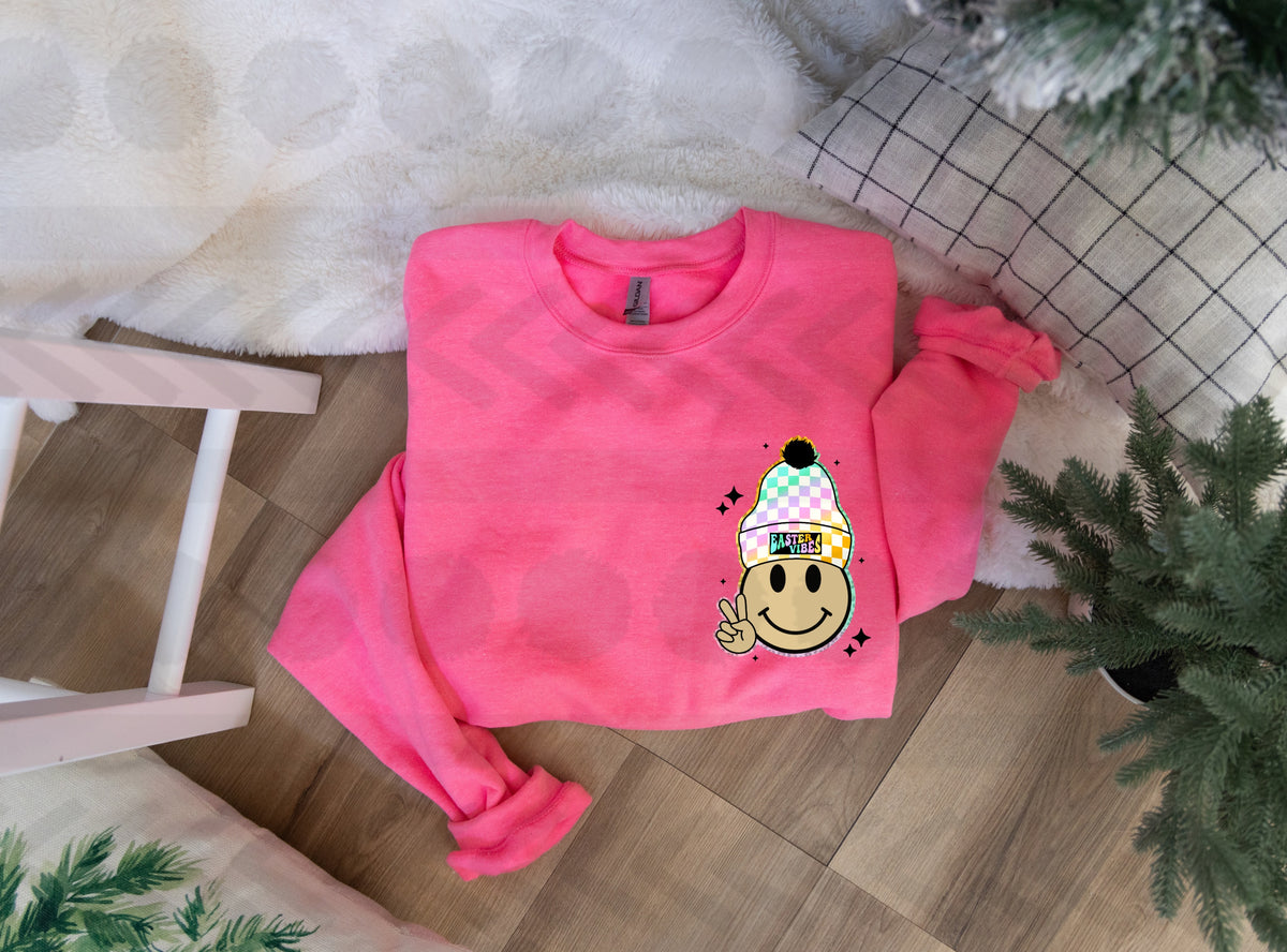 Easter vibes tie dye boggin CHOOSE SIZE 18484 DTF transfer