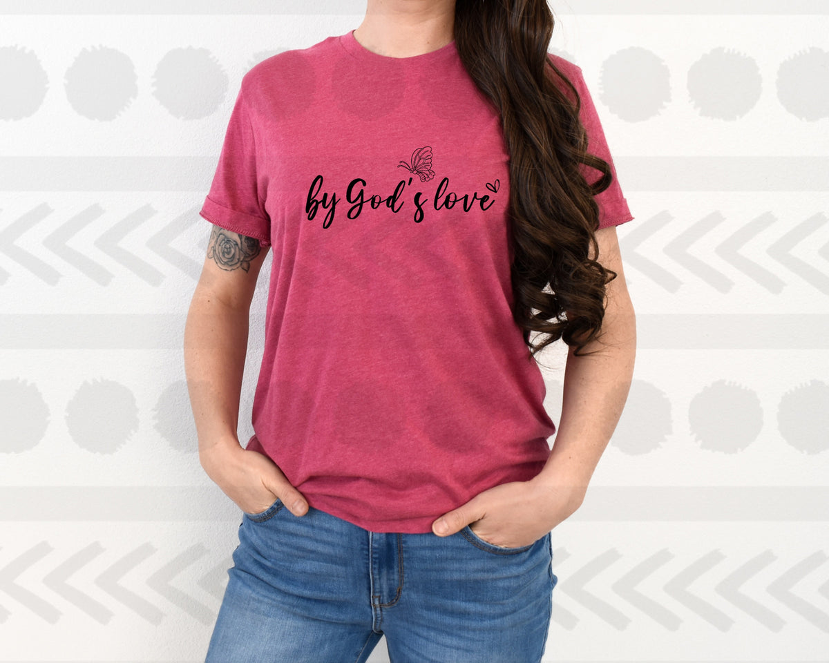 By God's love 18667 DTF transfer