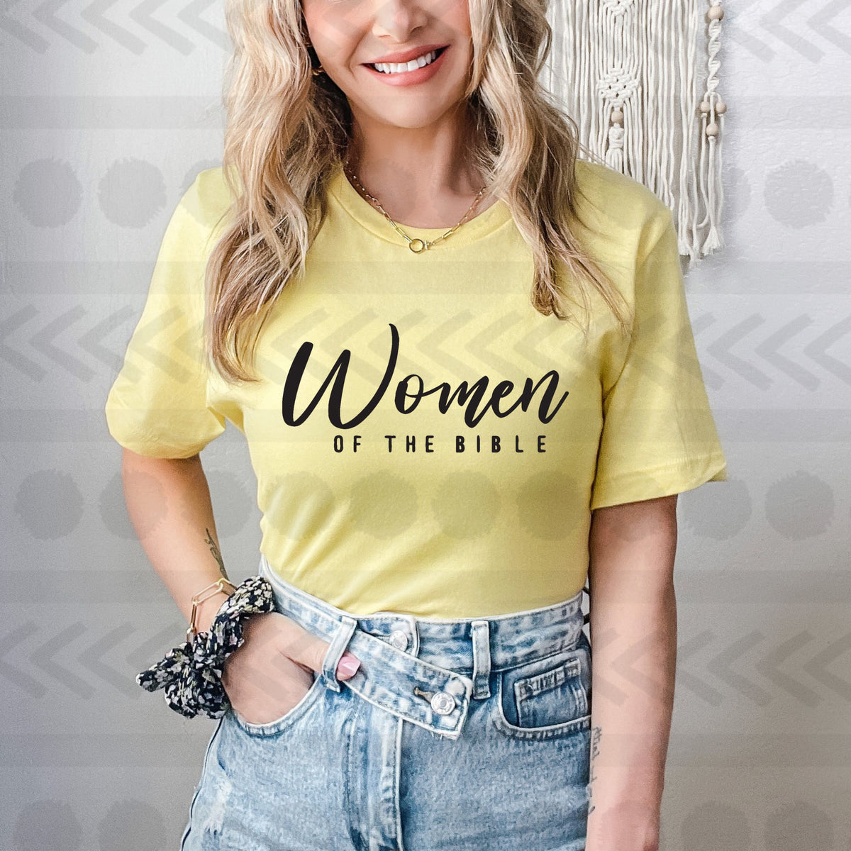 Women of the bible BLACK 18690 DTF transfer