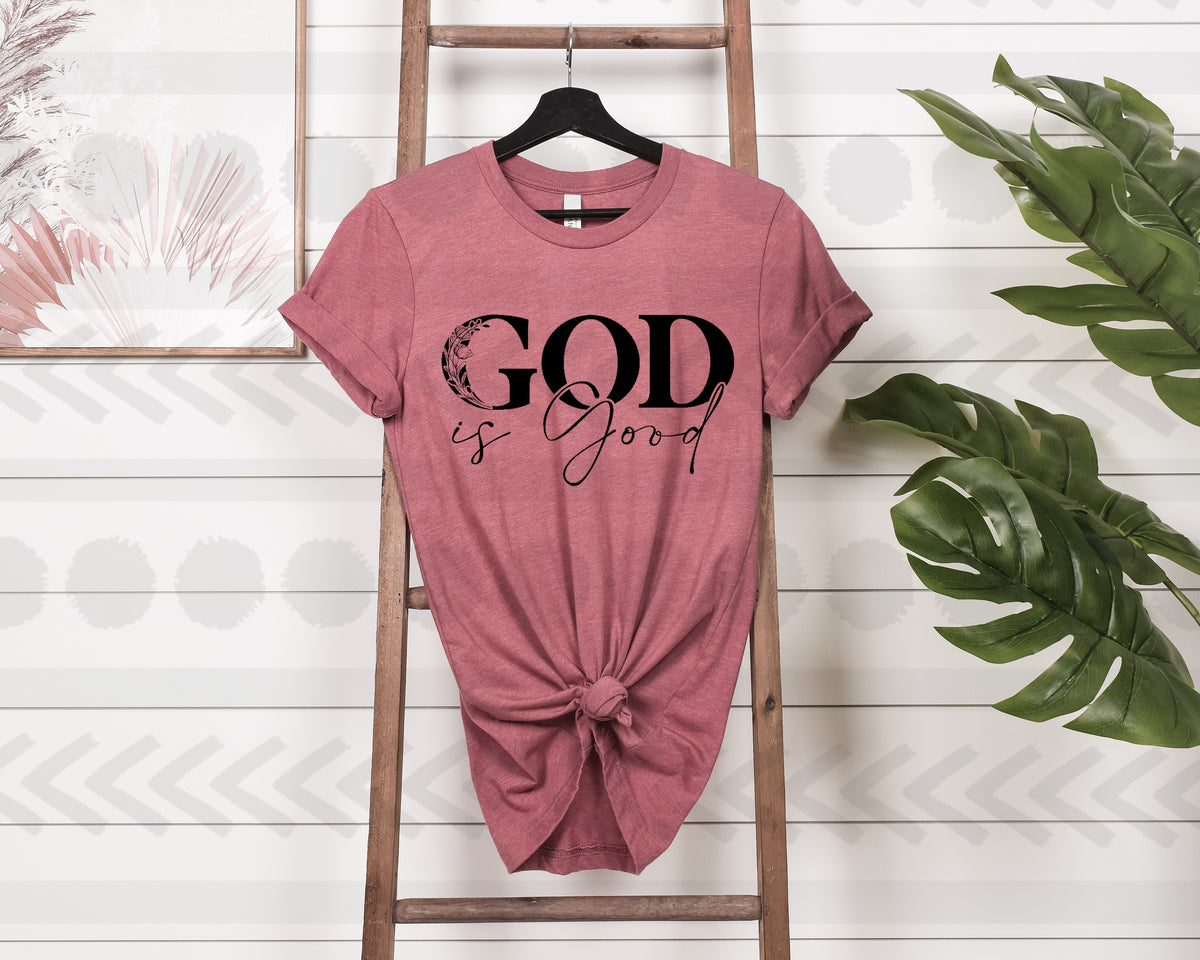 God is good floral G 18745 DTF transfer
