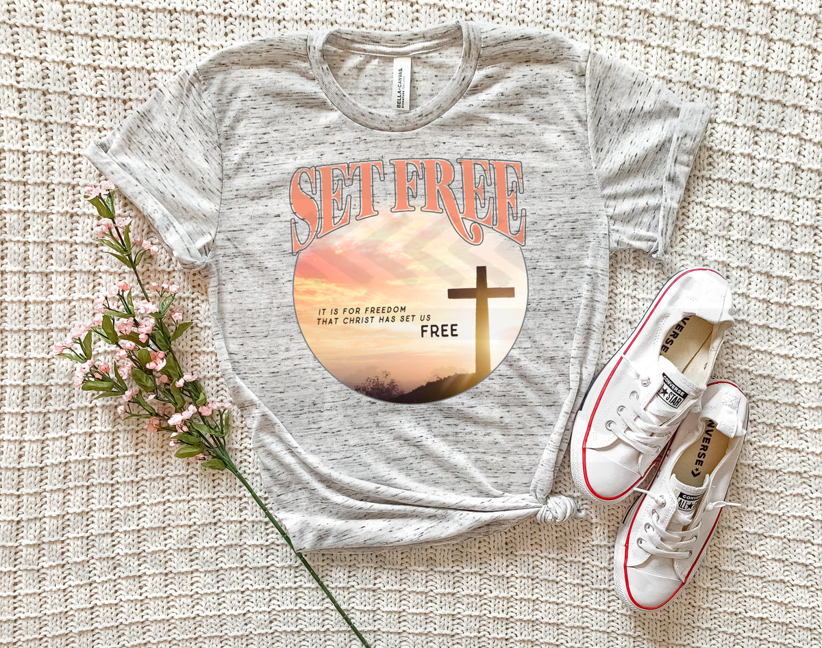 Set free cross 18795 DTF transfer