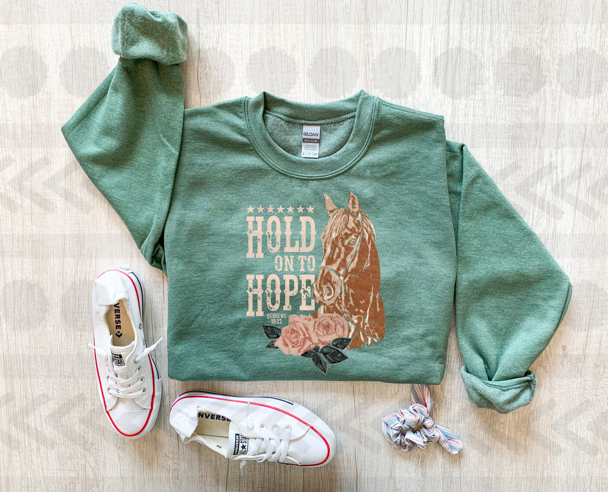 Hold onto hope horse 18803 DTF transfer