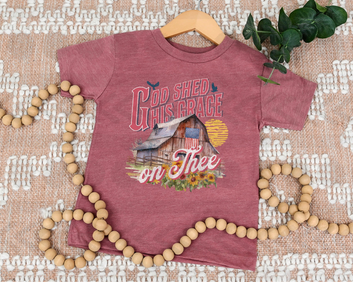 God shed his grace on thee 18818 DTF transfer