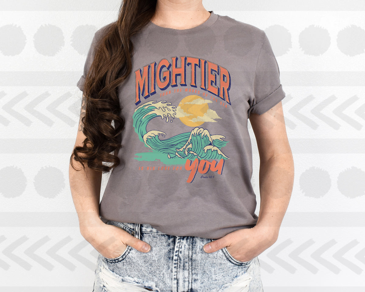 Mightier than the waves of the sea 18829 DTF transfer