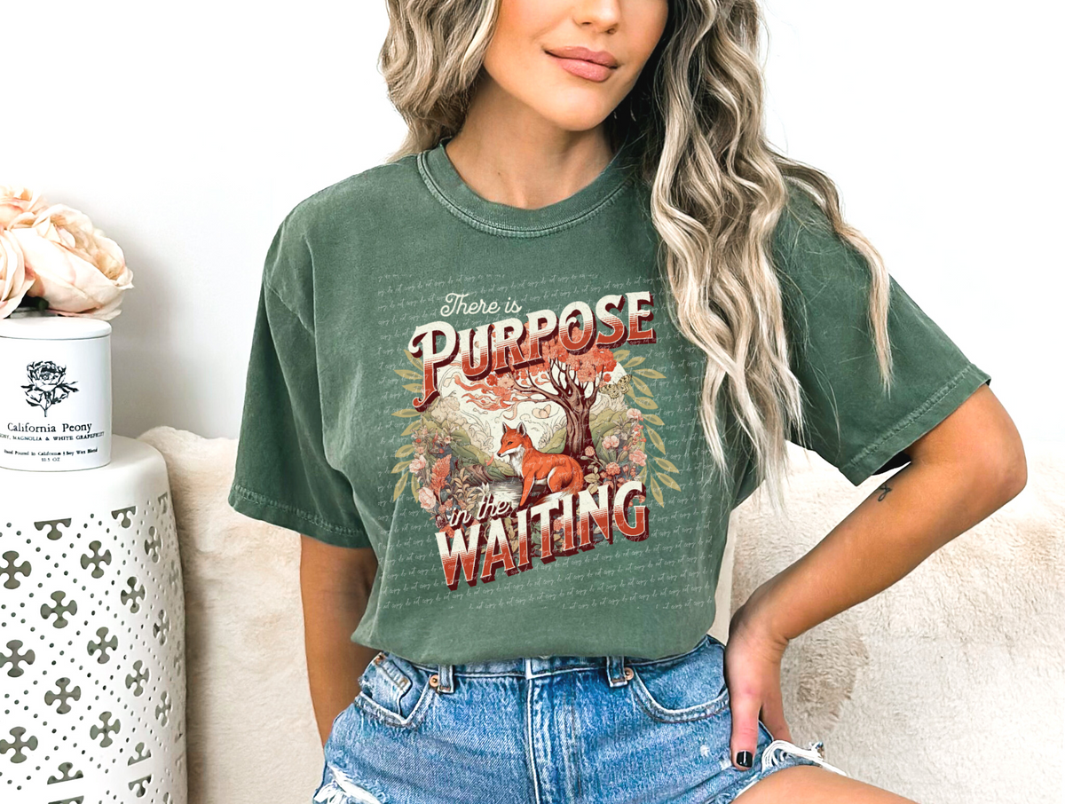 There is purpose in the waiting 18858 DTF transfer