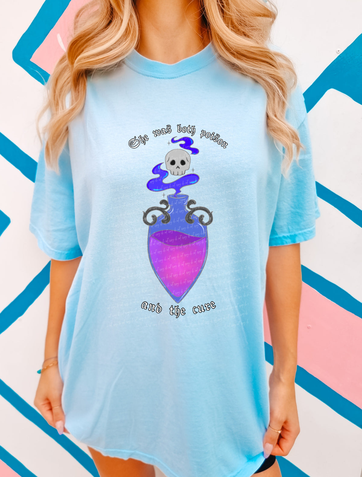 She was both poison snd the cure 18905 DTF transfer