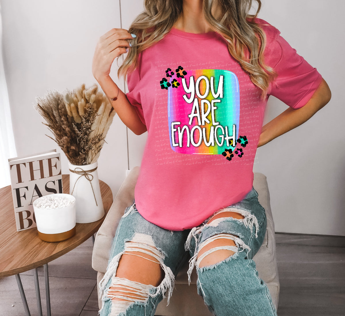 You are enough LF 18928 DTF transfer