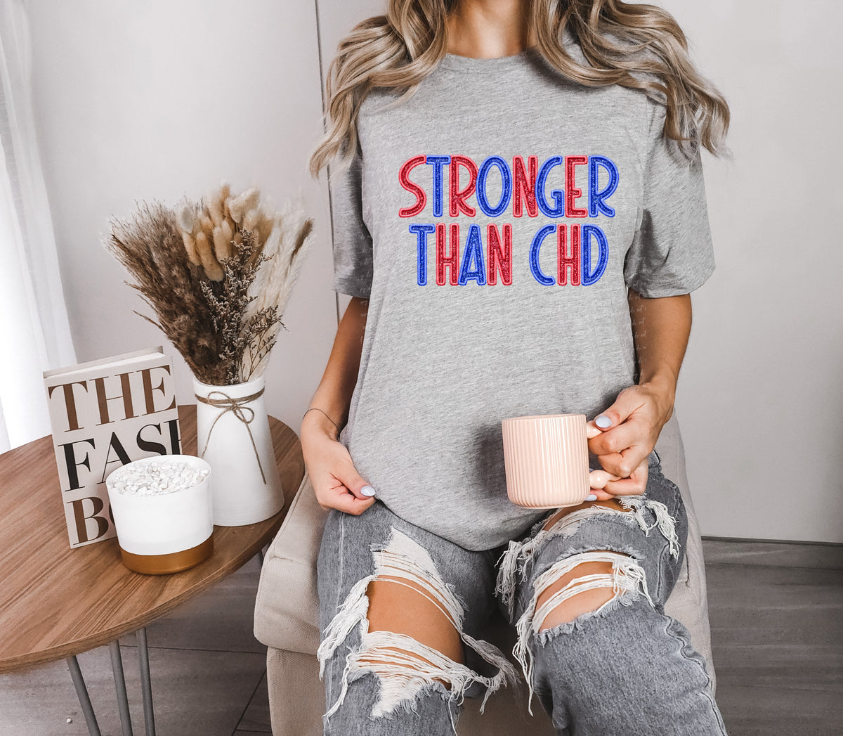 Stronger than CHD red and blue 18930 DTF transfer