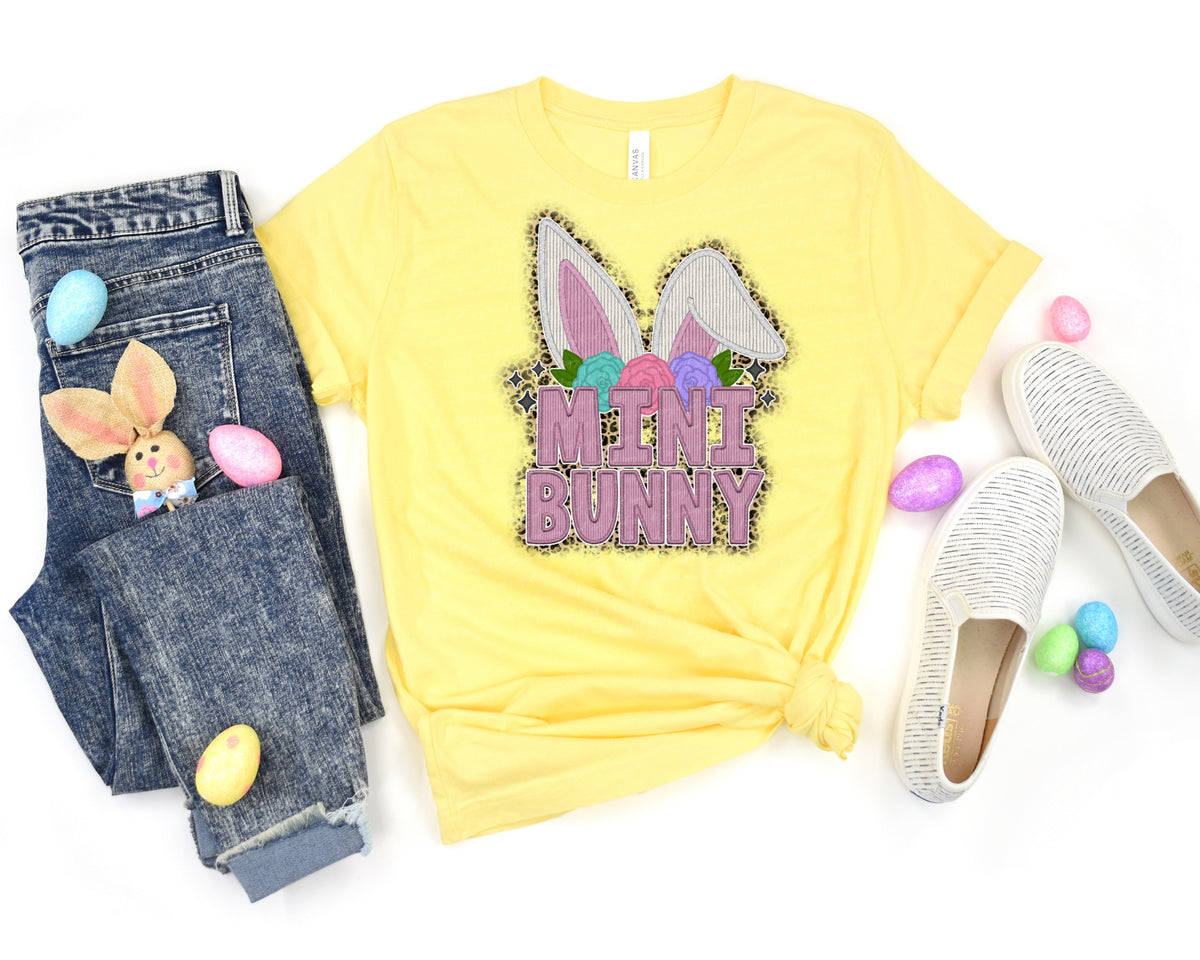 Mini bunny stitch bunny 18995 DTF transfer