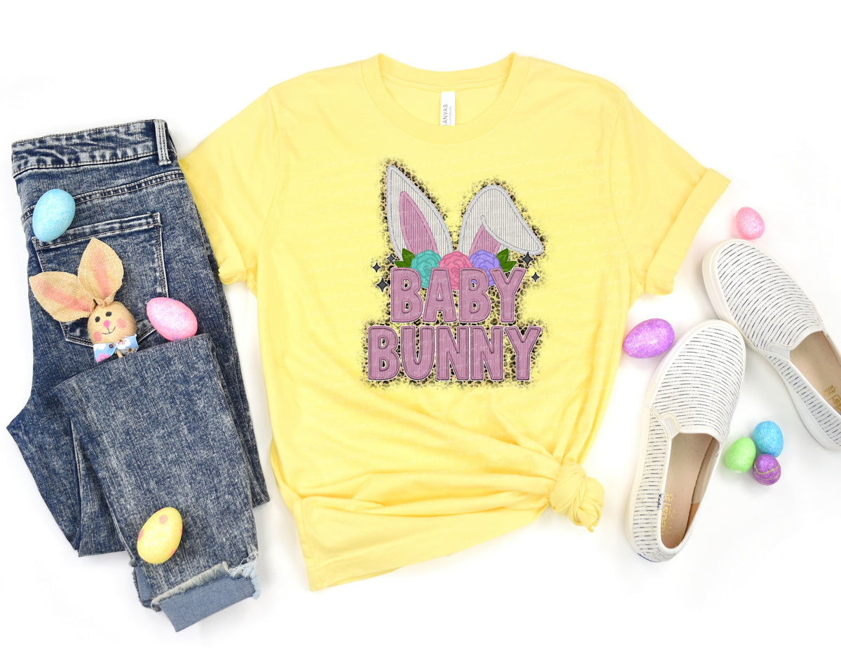 Baby bunny stitch bunny 18997 DTF transfer