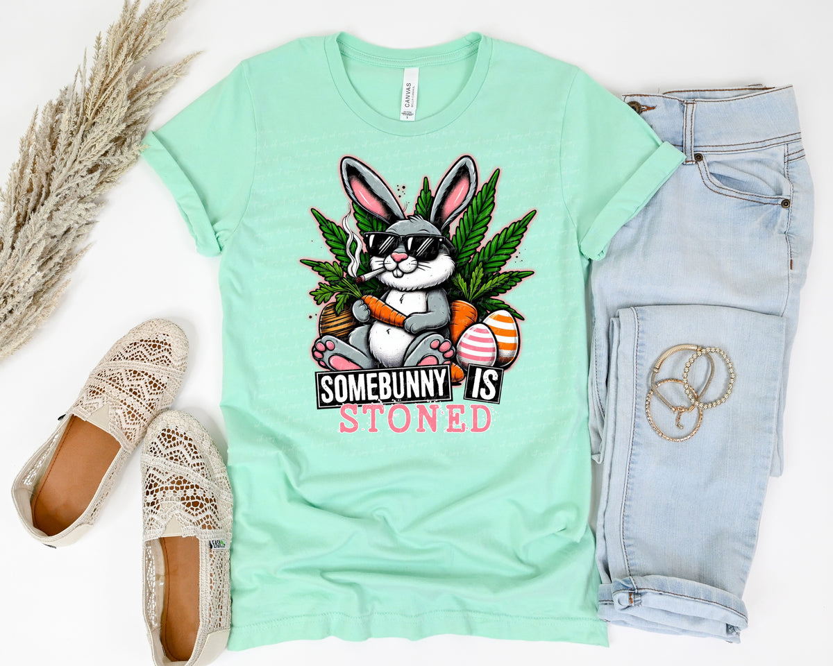 Somebunny is stoned 18998 DTF transfer