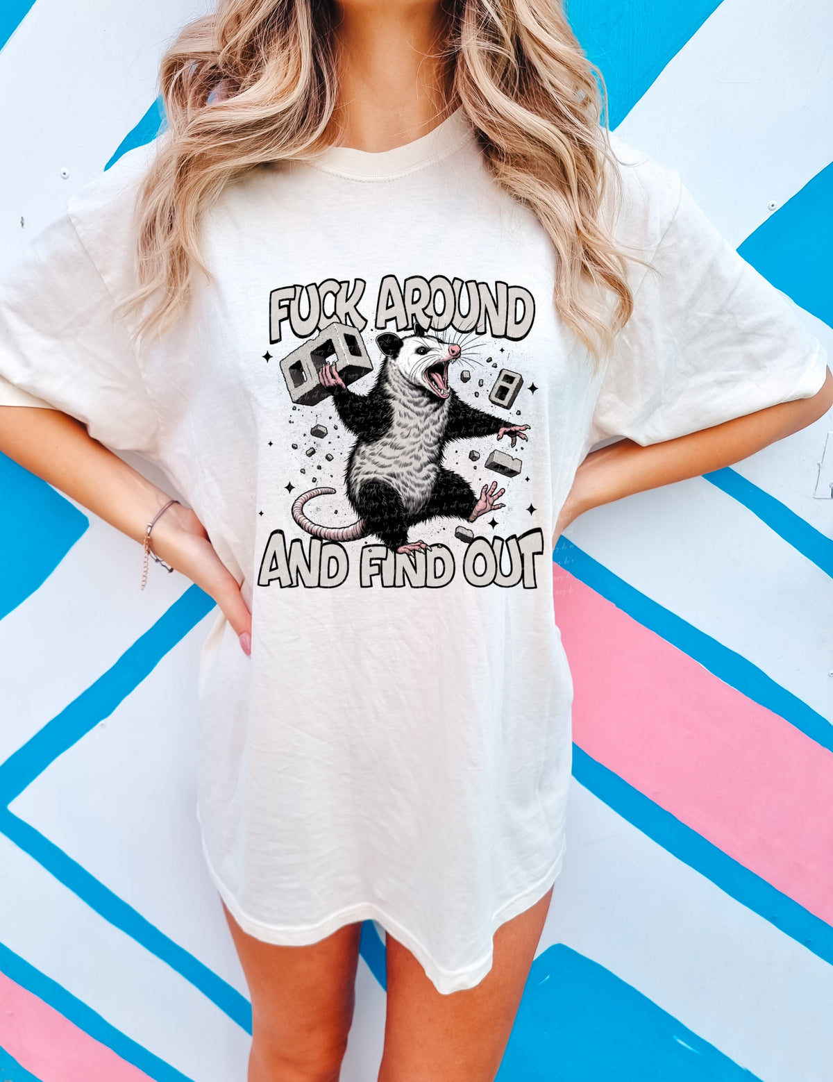 Fuck around and find out possum 22055 DTF transfer