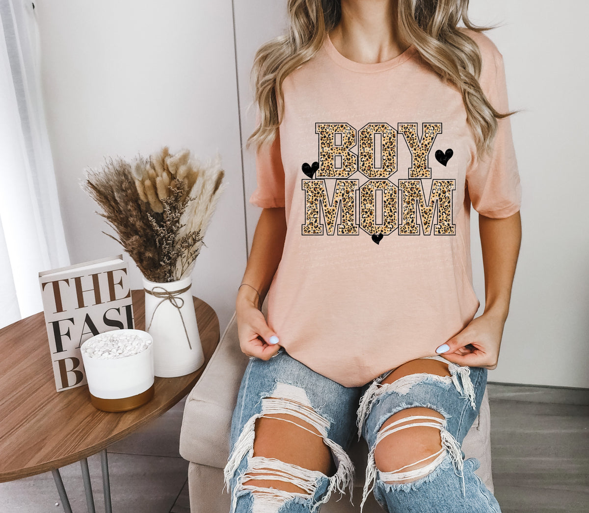 Boy mom leopard 22070 DTF transfer