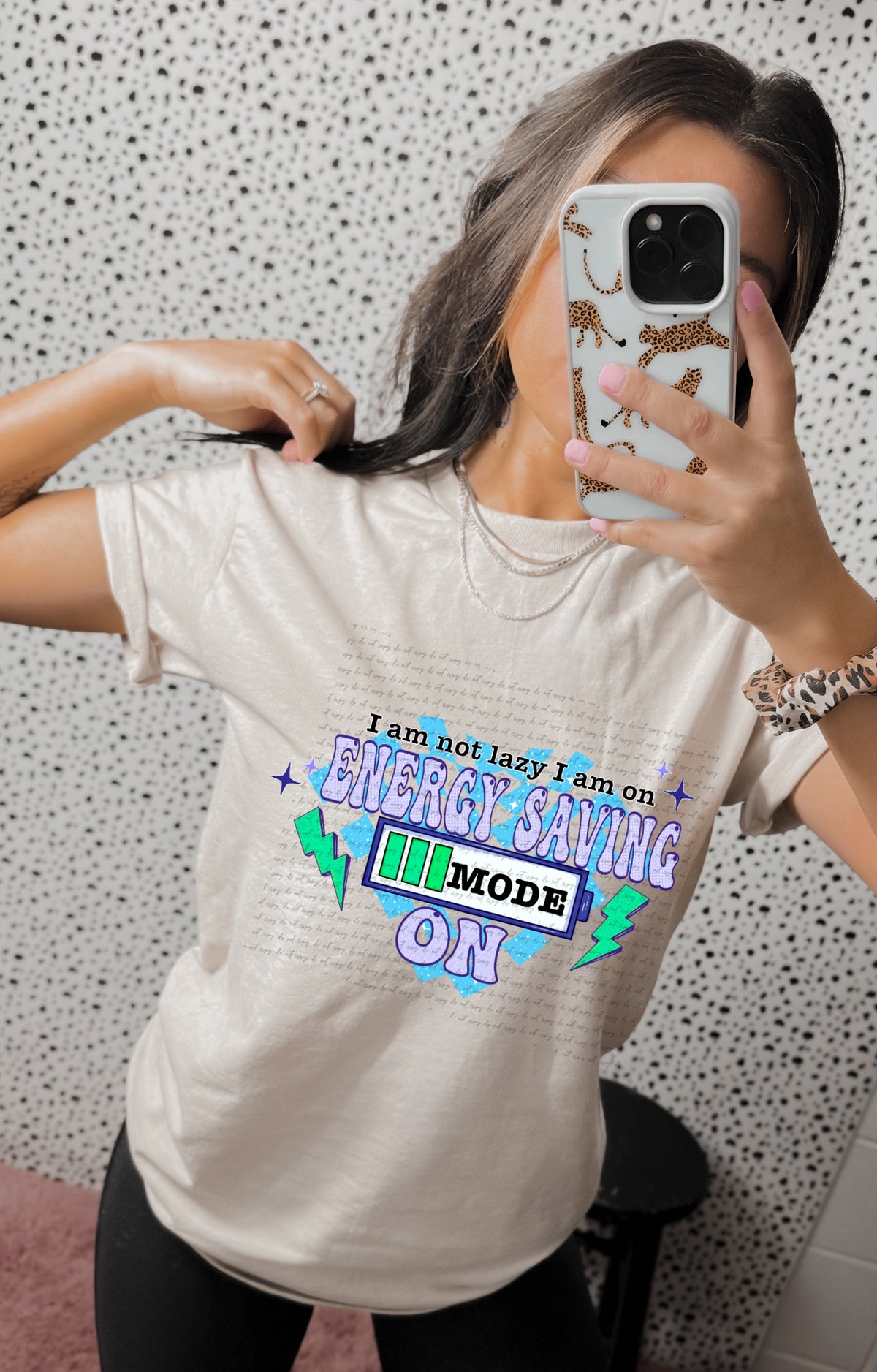 I am not lazy i am on energy saving mode  22256 DTF transfer